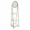 Étagère 3 Niveaux Avec Miroir Léa 5Five -Ledepot Mobilier Magasin etagere 3 niveaux avec miroir lea 5five