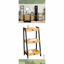 Étagère 3 Niveaux Pyramide Cebu -Ledepot Mobilier Magasin etagere 3 niveaux pyramide cebu 1