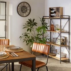 Étagère 4 Niveaux Edena Atmosphera -Ledepot Mobilier Magasin etagere 4 niveaux edena atmosphera 4