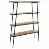 Etagère 4 Niveaux Kalida Bois Massif Atmosphera -Ledepot Mobilier Magasin etagere 4 niveaux kalida bois massif atmosphera