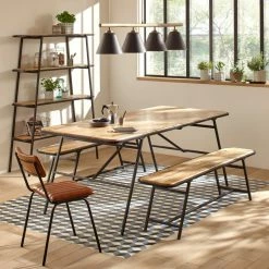 Etagère 4 Niveaux Kalida Bois Massif Atmosphera -Ledepot Mobilier Magasin etagere 4 niveaux kalida bois massif atmosphera 3