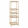 Etagère 5 Niveaux Salle Bain Varia Naturel Bambou -Ledepot Mobilier Magasin etagere 5 niveaux salle bain varia naturel bambou
