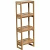 Étagère Bambou 4 Niveaux -Ledepot Mobilier Magasin etagere bambou 4 niveaux