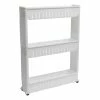 Étagère De Rangement Passe-partout Blanc Sur Roulettes -Ledepot Mobilier Magasin etagere de rangement passe partout blanc sur roulettes