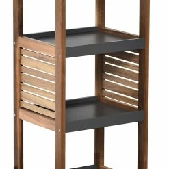 Etagère De Salle De Bain 5 Niveaux H108 Cm En Acacia 5 Etagère De Salle De Bain 5 Niveaux H108 Cm En Acacia -Ledepot Mobilier Magasin etagere de salle de bain 5 niveaux en acacia 1