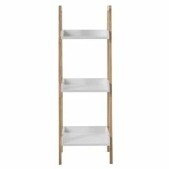 Etagère Inclinée 3 Niveaux Blanc Natureo 5Five -Ledepot Mobilier Magasin etagere inclinee 3 niveaux blanc natureo 5five 1