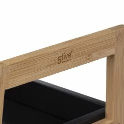 Etagère Inclinée 3 Niveaux Noir Natureo 5Five -Ledepot Mobilier Magasin etagere inclinee 3 niveaux noir natureo 5five 1