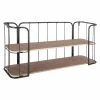 Etagère Métal Murale Jordi 2 Niveaux Atmosphera -Ledepot Mobilier Magasin etagere metal murale jordi 2 niveaux atmosphera