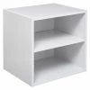 Etagère Murale 2 Niveaux Blanc Fixup 5Five -Ledepot Mobilier Magasin etagere murale 2 niveaux blanc fixup 5five