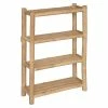 Etagère Murale Bambou 4 Niveaux Sea View Atmosphera -Ledepot Mobilier Magasin etagere murale bambou 4 niveaux sea view atmosphera
