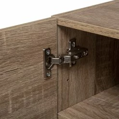 Etagère Murale 2 Niveaux + Porte Naturel Fixup 5Five -Ledepot Mobilier Magasin etagere murale deux niveaux porte naturel fixup 5five 3