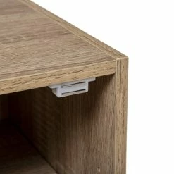 Etagère Murale 2 Niveaux + Porte Naturel Fixup 5Five -Ledepot Mobilier Magasin etagere murale deux niveaux porte naturel fixup 5five 4