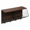 Etagère Murale Métal Et Bois Darrel Atmosphera -Ledepot Mobilier Magasin etagere murale metal et bois darrel atmosphera