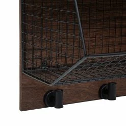 Etagère Murale Métal Et Bois Darrel Atmosphera -Ledepot Mobilier Magasin etagere murale metal et bois darrel atmosphera 2