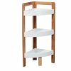 Etagère Salle Bain Angle Léa Bambou 3 Niveaux -Ledepot Mobilier Magasin etagere salle bain angle lea bambou 3 niveaux