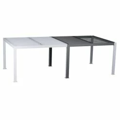 Extension Latérale Pour Pergola Majaé 3,6x3,6m Hespéride -Ledepot Mobilier Magasin extension laterale pour pergola majae 36x36m hesperide 1 2