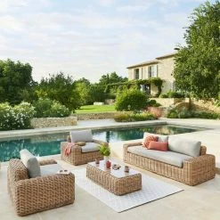 Fauteuil De Salon De Jardin Savinia Coloris Tahini Hespéride -Ledepot Mobilier Magasin fauteuil de salon de jardin savinia coloris tahini hesperide 1 2