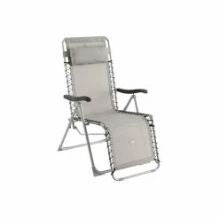 Fauteuil Détente D'extérieur Hespéride Silos Gris Galet -Ledepot Mobilier Magasin fauteuil detente d exterieur hesperide silos gris galet 2