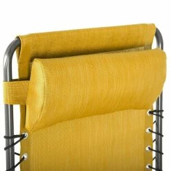 Fauteuil Détente D'extérieur Hespéride Silos Jaune Moutarde -Ledepot Mobilier Magasin fauteuil detente d exterieur hesperide silos jaune moutarde 1 4