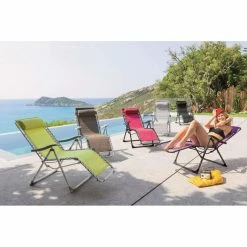 Fauteuil Détente D'extérieur Hespéride Silos Café -Ledepot Mobilier Magasin fauteuil detente d exterieur hesperide silos taupe 5