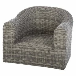 Fauteuil Détente Moorea Hespéride Terre Ombre -Ledepot Mobilier Magasin fauteuil detente moorea hesperide terre ombre 1 2