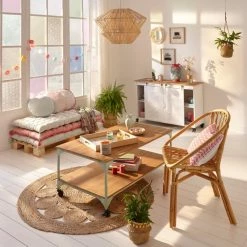 Fauteuil En Rotin Bohemian Dream Atmosphera -Ledepot Mobilier Magasin fauteuil en rotin bohemian dream atmosphera 3