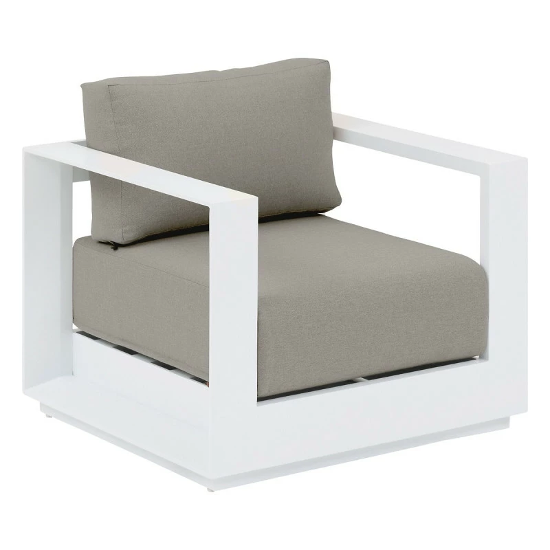 Fauteuil Extérieur 1 Place Allure Blanc Hespéride 3 Fauteuil Extérieur 1 Place Allure Blanc Hespéride