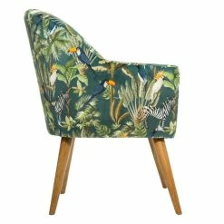 Fauteuil Motif Jungle Sango Atmosphera -Ledepot Mobilier Magasin fauteuil motif jungle sango atmosphera 3