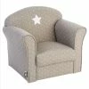 ATMOSPHERA Fauteuil Pour Enfant Taupe Décor étoiles 2 ATMOSPHERA Fauteuil Pour Enfant Taupe Décor étoiles -Ledepot Mobilier Magasin fauteuil pour enfant taupe decor etoiles