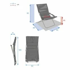 Fauteuil Relax Milos Ardoise Hespéride -Ledepot Mobilier Magasin fauteuil relax milos ardoise hesperide 1 3
