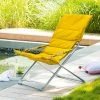 Fauteuil Relax Milos Jaune Moutarde Hespéride -Ledepot Mobilier Magasin fauteuil relax milos jaune moutarde hesperide