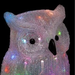 Hibou Lumineux 60 LED -Ledepot Mobilier Magasin hibou lumineux 60 led 2