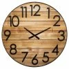 Horloge Abby En Métal Et Bois D70 Atmosphera -Ledepot Mobilier Magasin horloge abby en metal et bois d70 atmosphera