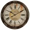 Horloge Décor Cordes D68 Atmosphera -Ledepot Mobilier Magasin horloge au decor cordes 68cm