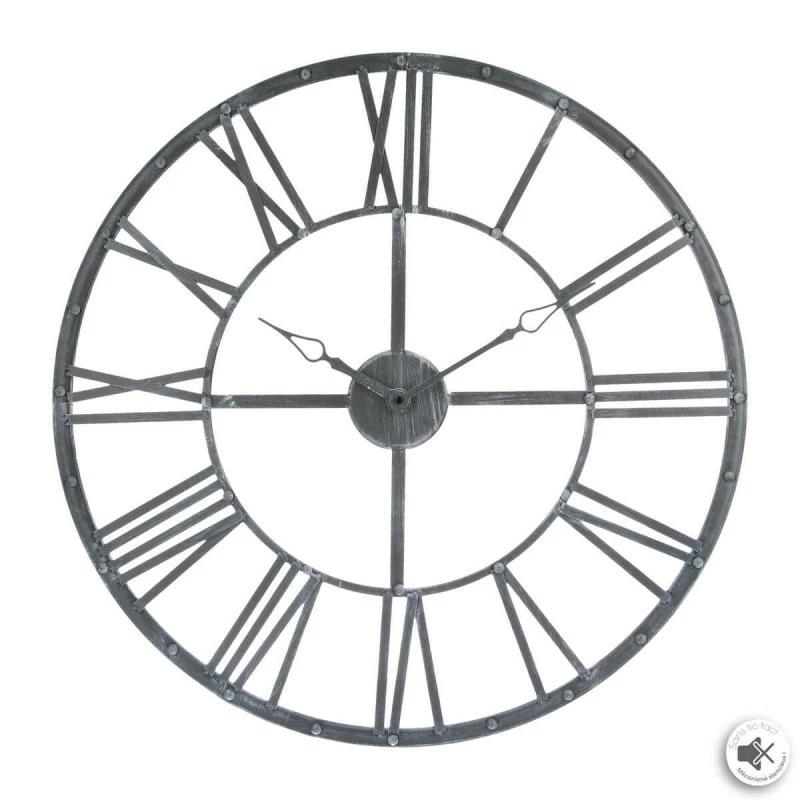 Horloge Chiffres Romains Vintage 70 Cm Gris Atmosphera 3 Horloge Chiffres Romains Vintage 70 Cm Gris Atmosphera