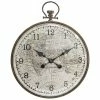 Horloge Métal Vitre Bombée D55 Cm Atmosphera -Ledepot Mobilier Magasin horloge metal vitre bombee diam 55 cm atmosphera