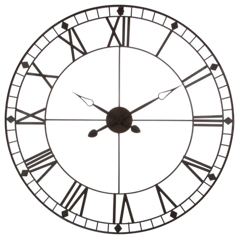 Horloge Murale Géante D88 Marron Atmosphera 3 Horloge Murale Géante D88 Marron Atmosphera