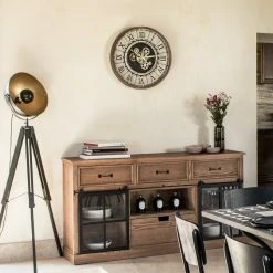 Horloge D57 Métal Méca Stella Atmosphera -Ledepot Mobilier Magasin i 2