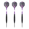 Jeu De 3 Fléchettes Pro Pointe Acier 23g Cupra Violet -Ledepot Mobilier Magasin jeu de 3 flechettes pro pointe acier 23g cupra violet