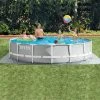 Piscine Prism Frame Ronde 4,57 X 1,07 M Intex -Ledepot Mobilier Magasin kit piscine tubulaire avec accessoires