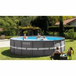 Kit Piscine Tubulaire Ultra XTR 5.49 X H1.32m Intex -Ledepot Mobilier Magasin kit piscine tubulaire ultra frame 549xh132m intex 2