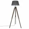 Lampadaire Trépied Runo Gris Atmosphera H 145 Cm -Ledepot Mobilier Magasin lampadaire trepied runo gris atmosphera h 145 cm