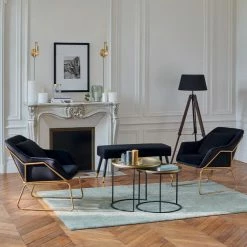 Lampadaire Trépied Runo Noir Atmosphera H 145 Cm 11 Lampadaire Trépied Runo Noir Atmosphera H 145 Cm -Ledepot Mobilier Magasin lampadaire trepied runo noir atmosphera h 145 cm 4