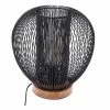 Lampe En Métal Fil Noir Noda Atmosphera -Ledepot Mobilier Magasin lampe en metal fil noir