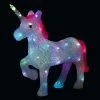 Licorne Lumineuse 24 Leds Extérieur H40 Cm -Ledepot Mobilier Magasin licorne lumineuse 24 leds exterieur h40 cm