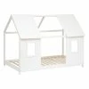 Lit Cabane Enfant Pin Blanc 90x190 Atmosphera 1 Lit Cabane Enfant Pin Blanc 90x190 Atmosphera -Ledepot Mobilier Magasin lit cabane enfant pin blanc 90x190 atmosphera