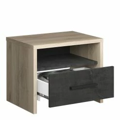Demeyere Chevet Kansas 1 Tiroir 1 Niche -Ledepot Mobilier Magasin lit colorado 2 personnes 160x200 cm 1