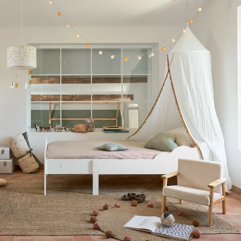 Lit évolutif 90 X 140/190 Cm Nuage Atmosphera 4 Lit évolutif 90 X 140/190 Cm Nuage Atmosphera – Image 2