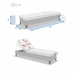 Lit Piscine Malta Terre Ombre Hespéride -Ledepot Mobilier Magasin lit piscine malta terre ombre hesperide 7