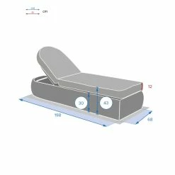 Lit Piscine Moorea Terre Ombre Hespéride -Ledepot Mobilier Magasin lit piscine moorea terre ombre hesperide 7
